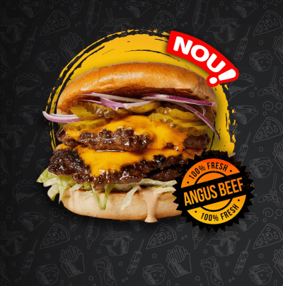 BURGER AMICII DUBLU